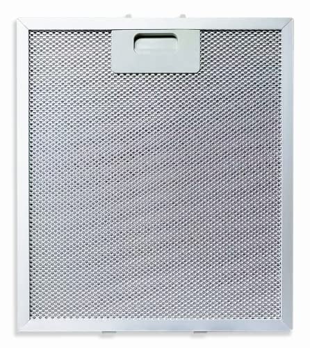 Amzinpure 1X Filtre à graisse en aluminium pour hotte aspirante Ariston Belling Candy Hoover et Hotpoint 320 x 260 mm