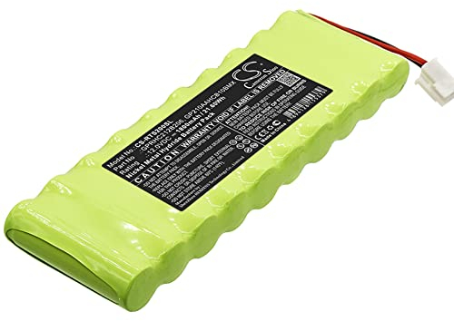 12V 1800mAh Batteria di Ricambio pert apparelle Roto GPRHC212B206, ROTO ZEL 12 V/2,1 Ah WDT-S RT2 SF G2/G3/G4 Roto, Part No. 2412-3011, GP210AAHCB10BMX per serrande, cancelli