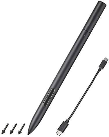 Para ASUS Pen 2.0 SA203H Active Stylus compatible con ZenBook/VivoBook, lápiz capacitivo para Windows para Microsoft Systerm Stylus negro