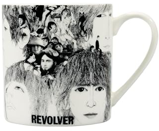Half Moon Bay Taza de café The Beatles Revolver, taza de té y taza para papá, regalos de The Beatles y regalos de The Beatles para hombres, tazas de té de The Beatles, taza novedosa, regalos para papá