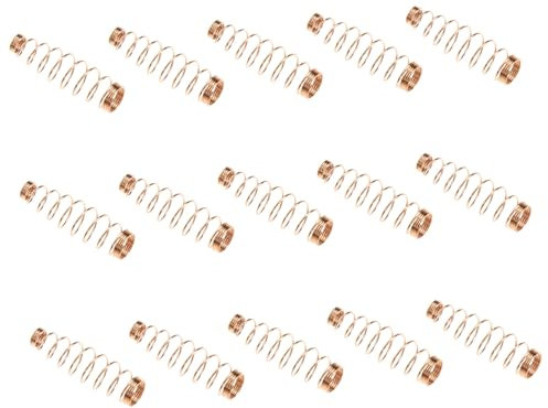 TOYANDONA 90pcs Brass Wire Spring for Upright Piano Tuning Replacement Parts Excellent Elasticity and Fine Workmanship for Piano Repair and Maintenance