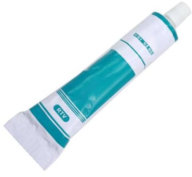 Thermischer leitender Klebstoff tragbarer Silikonkleber Hochviskosität CPU Leitfähiger Heizkörperputzkleber 80g