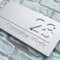 MXN Placa personalizada con números de casa para exteriores, placa de número de casa personalizada de acrílico moderno cortado con láser 3D, placas de dirección con nombre de calle para casa (blanco