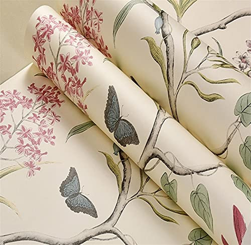 Generic Wallpaper, Non-Woven Wallpaper Bedroom Living Room Background Wall Salon Nail Shop Wallpaper/Yellow Background/0.53 * 10M