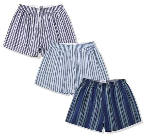 Hialegion Kurze Hosen Damen Boxershorts Baumwolle Weich Schlafshorts Sommer Going out Hosen Weite Kurze Pyjama Shorts Freizeithose 3er-Pack L