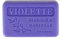 Savons de Provence Fabriqué à Marseille - Multi senteurs - enrichi beurre de karité BIO (violette)