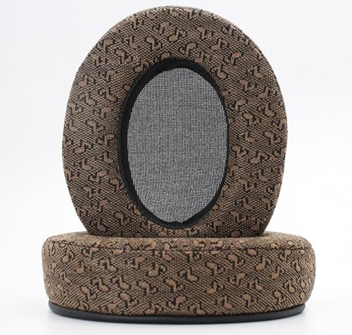 Replacement Ear Pads Compatible with Audio-Technica M50 Brown | Also suitable for Audio-Technica M50X MSR7/ Hyperx Cloud Alpha/MDR 7506/SteelSeries Arctis Brainwavz HM5 Headphone