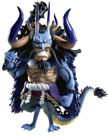 Banpresto Kaido One Piece Sammelfigur – Mega World Collectable, 13 cm, BP28592P, Mehrfarbig, optimal für Anime-Fans