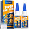 BALORIZ Strong Super Glue All Purpose with Anti-clog Cap, Instant Super Fast,Thick & Strong Repair Glue Universal Glue for Plastic, Glass, Metal, Ceramics, Wood, Leather, DIY Crafts etc.