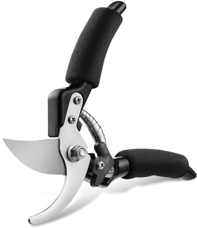 XINFAQAQ Sécateur de Jardin Sécateur Professionnel Branches Poignées Ergonomiques Main Outillage de Jardin pour Branche Fleur et Fruits, Broussailles