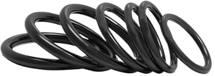 O-Ringe aus Nitrilkautschuk, 3.5mm x 88mm x 95mm, 95 mm AD, 3.5 mm Drahtdurchmesser, Metrische Dichtungen Packung mit 5