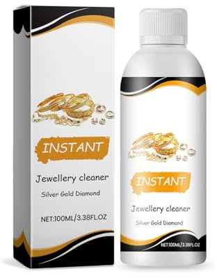 Schmuckreiniger Mit Sofortigem Glanz,Jewelry Cleaner,Fortschrittlicher Schmuck Reiniger,Schnelles Reinigungsspray Für Diamanten,Silber,Gold, Edelsteine,30ml