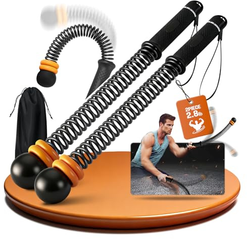 cuerdas de batalla sin cuerda, Cuerda De Entrenamiento Sin Cable | Con un diseño de anillo de peso ajustable y un mango ergonómico mejorado para un manejo más dinámico