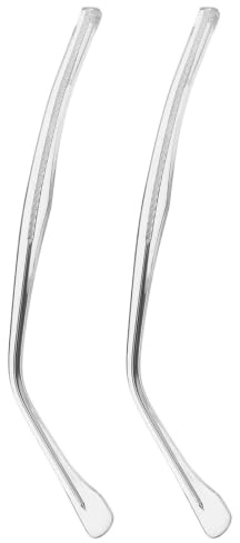 LABRIMP Universeller Ersatzbügel für Brillen aus Metall Robuste Bügelbeine für Brillen und Sonnenbrillen Nicht Verformbar zur Reparatur von Brillengestellen