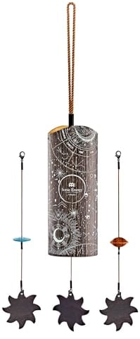 Sonic Energy Cosmic Bamboo Chime Stella – Klangspiel Nacht, 432 Hz – Für Meditation, Therapie, zur Dekoration – Inkl. Ersatzpendel (CBCSTELLA)