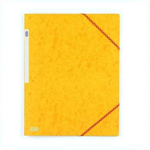 Elba 100200913 Aktendeckel ROCK'S, DIN A4, 80 g/qm, gelb