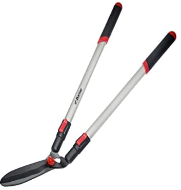 Darlac Telescopic Lawn Shear – Incredibly Lightweight & Razor Sharp – Flip-Lok Action Extendable Handles – Ideal Grass Cutter & Lawn Edging Tool – Blade 230mm Approx