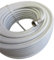 MAST DIGITAL YCAB02D/1 Smedz 25 m RG6 Satellite TV Coax Cable Extension Kit with Fitted Compression F Connectors for Sky HD, Freesat & Virgin - White