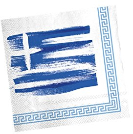 Everflag Party-Servietten Griechenland Flagge