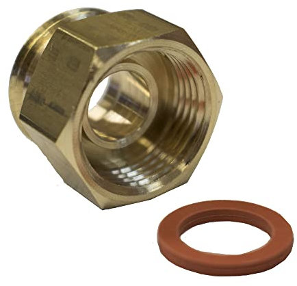 Raccord gaz b-p fer/fer fm 1p+ joint 20x150/bouteille la piece