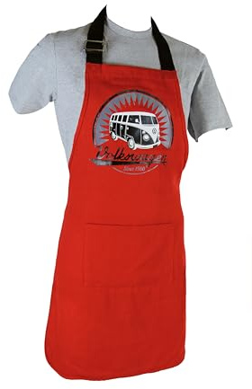 BRISA VW Collection - T1 Bulli Bus Kochschürze Grillschürze Herren Damen