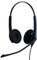 Jabra Biz 1500 Quick Disconnect On-Ear Stereo Headset - Corded Headphone with Noise-cancelling Microphone and Volume Spike Protection for Deskphones, Black