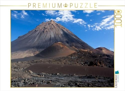 Puzzle · Feuerberg auf Cabo Verde | Pico do Fogo mit seinen Kindern · 1000 Teile · Lege-Größe 64 × 48 cm · CALVENDO Puzzle