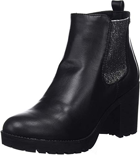 XTI 48455, Stivaletti Donna, Nero (Negro Negro), 39 EU