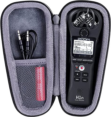 co2CREA Dur Étui de Voyage Rigide Housse Cas Coque pour Zoom H1/H1n Enregistreur 2 Pistes Portable(boîte Seule,Case Only)