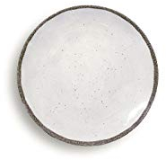 Zani Piatto dessert TERRAE Bianco 4 pz.Touch-Mel Emporio