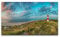 Bilder XXL Sylt Sonnenuntergang 120x70cm Wandbild auf Leinwand
