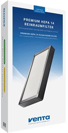 Venta Premium HEPA 14 Reinraumfilter, Ersatzfilter für AH902 und AP902, 1er Pack 2121700 Weiß