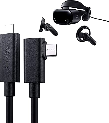 FIBBR USB-C auf USB-C Active Optical Link Kabel 4.5M, 5Gbps VR USB 3.1 Kabel Kompatibel mit Oculus Quest 2/Pico/Vive VR, AOC Unterstützung für schnelles Aufladen und High-Speed Datenübertragung