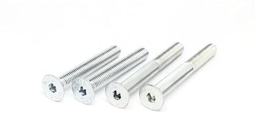 50 Stk Senkschraube ISO 10642 10.9 M6 x 25 galv. verzinkt A2F getempert gal Zn
