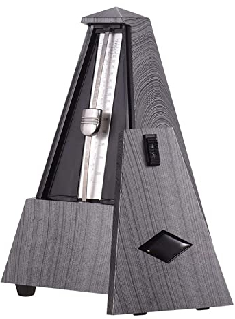 summina Metronom Mechanische Pyramide ABS Material für Gitarre Violine Klavier Bass Musikinstrument Übungswerkzeug für Anfänger