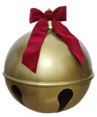 Weihnachtsglockenkugel, Großer aufblasbarer Weihnachtsball aus PVC für den Außenbereich, Riesige Weihnachtskugeln, Wiederverwendbare Aufblasbare Weihnachtskugel, Weihnachtspar -Dekoration für Hofgart