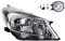 Johns, Scheinwerfer Halogen Front passend für Toyota Yaris XP13 09/2011-07/14 H4 Rechts + Nebelscheinwerfer + Leuchtmittel