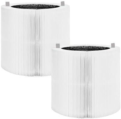 F2max Replacement Filter For 211i Max Compatible With Blueair Blue Pure 211i Air Purifier Filter, H13 True HEPA 2-Pack