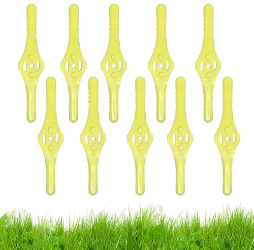 Lame di ricambio in plastica da 15 cm per tagliabordi, lame in plastica per tagliabordi, accessori per tagliabordi, lame in plastica per tosaerba con lama