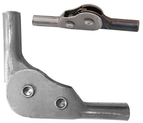 ROYJJ Stuhl Sofa Scharnier 180 Grad 5 Ersatzteile Metall Faltbare Hebelehne Zubehör für Sofa Bett Sofa Angelstuhl mit Getriebescharnier