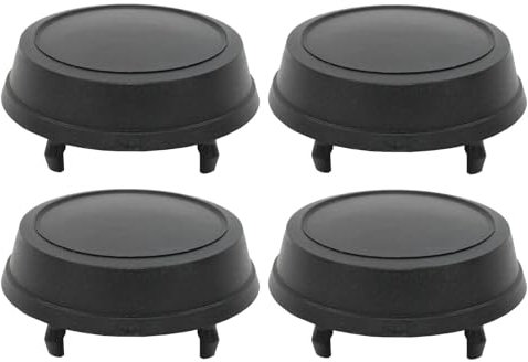 FUWUDI 4 Stück Nabendeckel für Ford Transit Mk4 Mk5 Mk6 Mk7 (1991-2014), Radnabenkappen, Felgendeckel, Wheel Caps für Auto Ersetzen Nabendeckel, ABS Auto Zubehör Radnaben