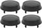FUWUDI 4 Stück Nabendeckel für Ford Transit Mk4 Mk5 Mk6 Mk7 (1991-2014), Radnabenkappen, Felgendeckel, Wheel Caps für Auto Ersetzen Nabendeckel, ABS Auto Zubehör Radnaben
