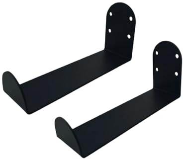 SANRLO 2 Stück Gymnastikmatte Wandaufhänger Gym Strap Halter Gym Organizer zum Aufhängen von Fitnessbändern und Surfbrett Snowboard