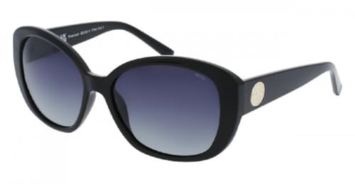 INVU Damen Sonnenbrille B2226A Polarisierte Gläser 100% UV PROTECT Schwarz, Schwarz