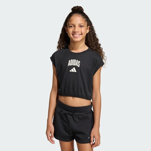 Adidas Mädchen Seasonals Collegiate Typography T-Shirt T-Shirt