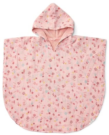Little Dutch CL25039108 Badeponcho/Strandponcho - Ocean Treasures rosa