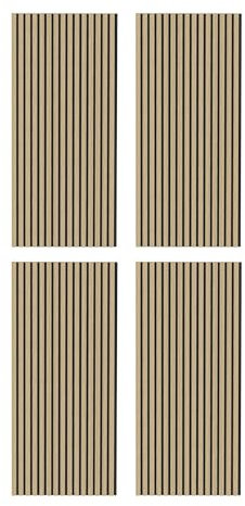 IZODEKOR 3D Wandpaneele Holz Schalldämmung, Schallabsorber Akustikpaneele Holz, Wanddeko Wohnzimmer, Wandverkleidung innen, Schallschutz | 4er Set, Natürlich
