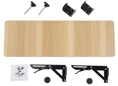Desk Extender Tray Clamp on Desk Shelf 90° Foldable Computer Arm Rest Clamp on Keyboard Tray for Office and Home Foldable Desk Extender