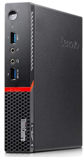 Lenovo Mini PC ordinateur de bureau ThinkCentre M900 Tiny, processeur Core i5-6400T, mémoire RAM 8 Go, disque SSD 240 Go, Win 11 Pro (reconditionné)