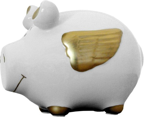 Sparschwein Engelschwein Gold, Kleinschwein von KCG